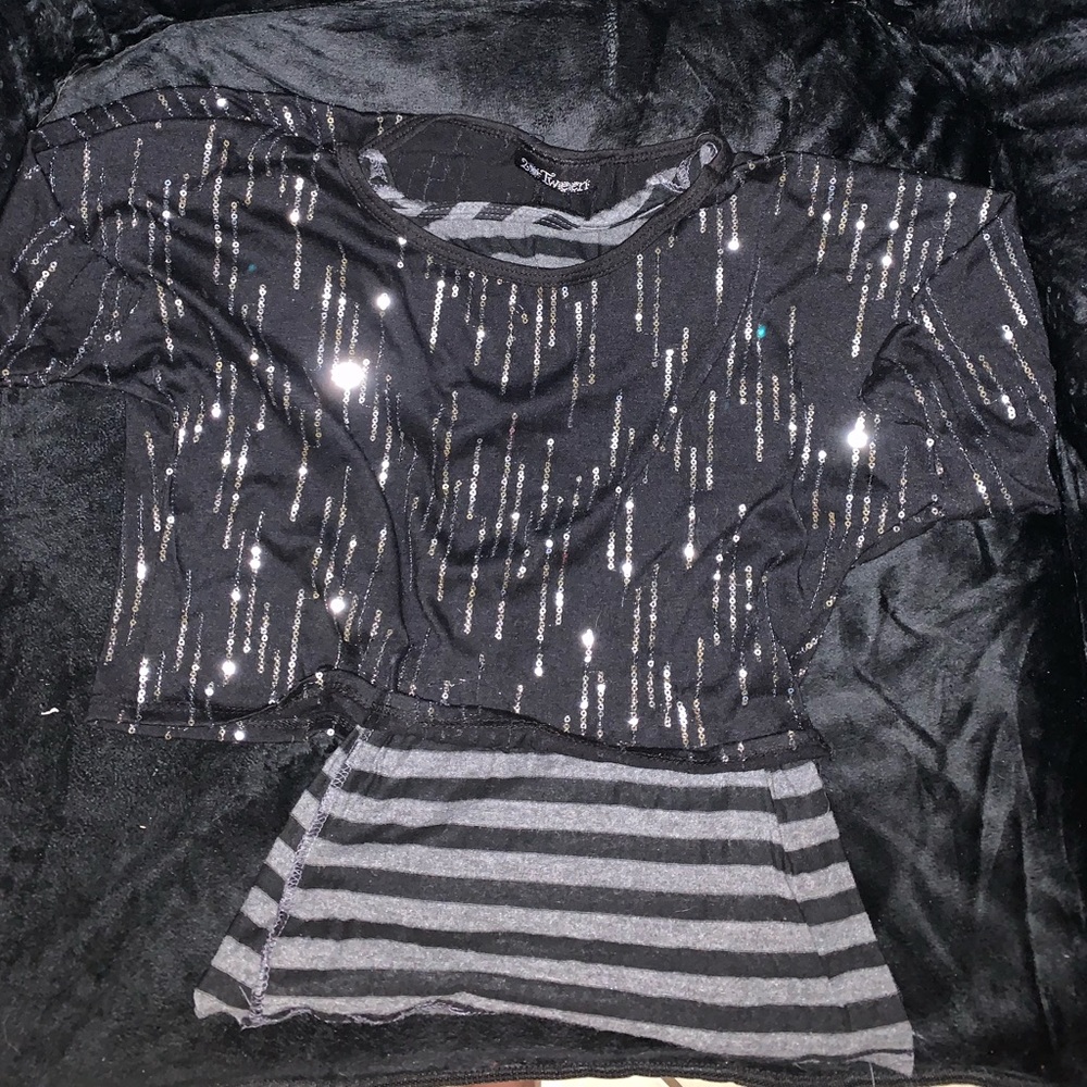 2 Layered Sparkle Shirt